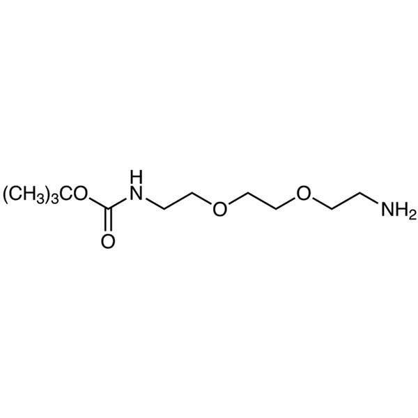 Boc-NH-PEG2-C2-NH2 CAS 153086-78-3 PROTAC Linker 13 Purity >97.0% (HPLC)