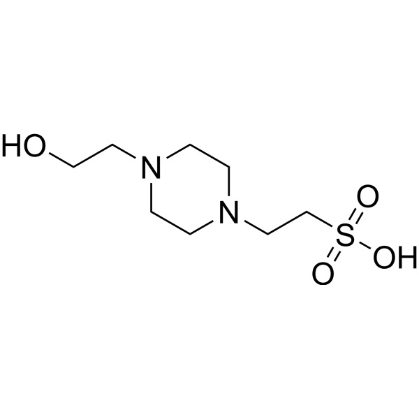 HEPES CAS 7365-45-9 Purity >99.5% (Titration) Biological Buffer Ultra Pure Grade Factory